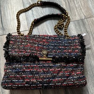 Kurt Geiger Multicolor Tweed Shoulder Bag